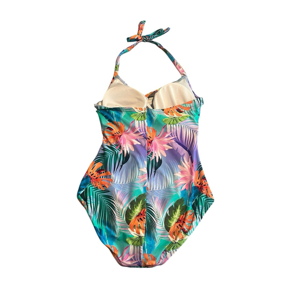 Boston Proper Carmen Marc Valvo One Piece Swimsuit 14 NWT - Picture 8 of 8